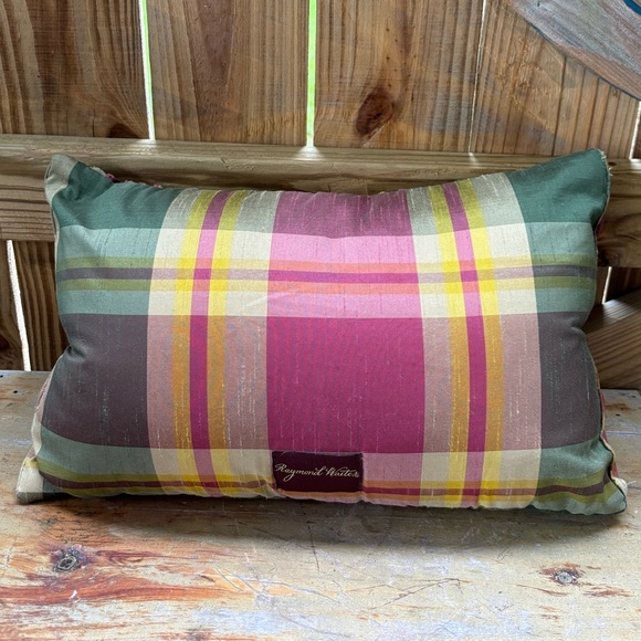 Raymond Waites Bedding Raymond Waites Raw Silk Pink Green